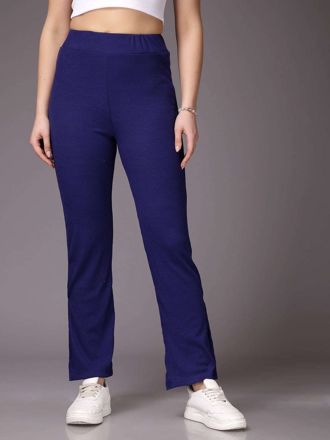 Shop Women Solid Trouser Online.