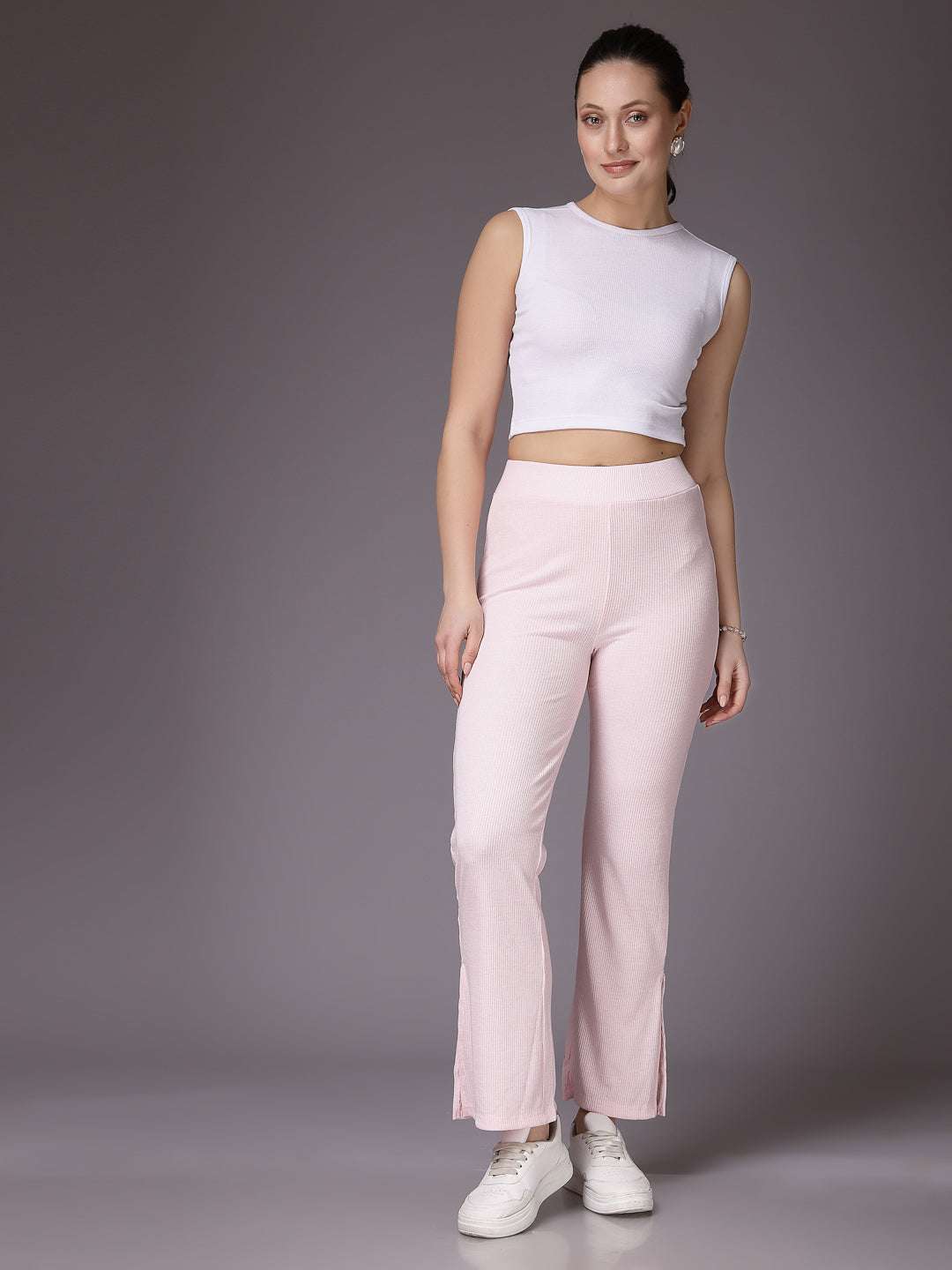 Shop Women Solid Trouser Online.