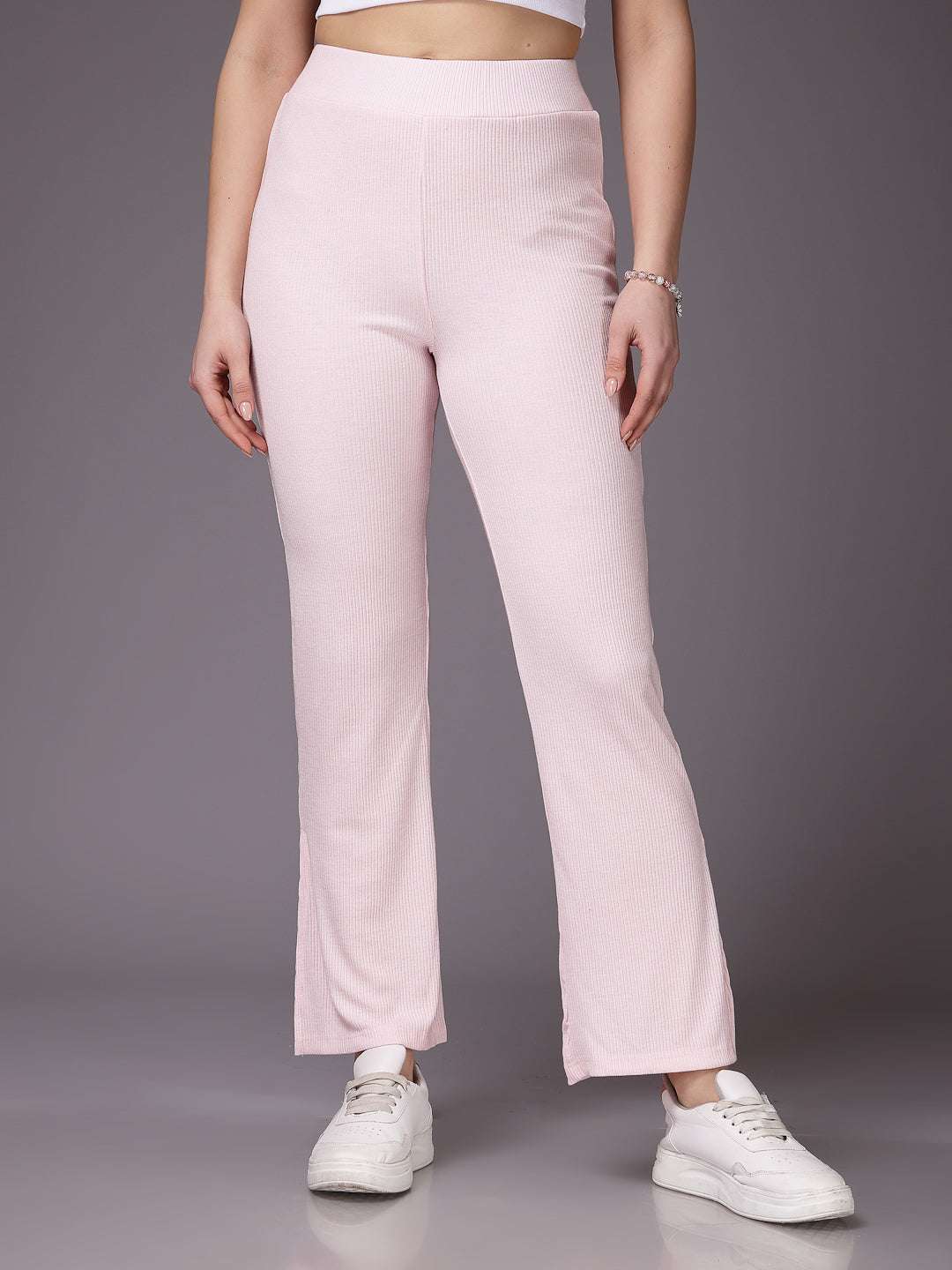 Shop Women Solid Trouser Online.