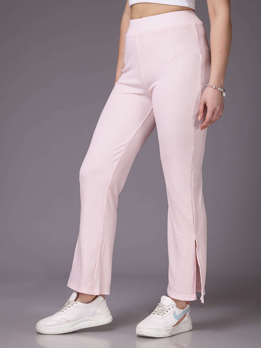 Shop Women Solid Trouser Online.