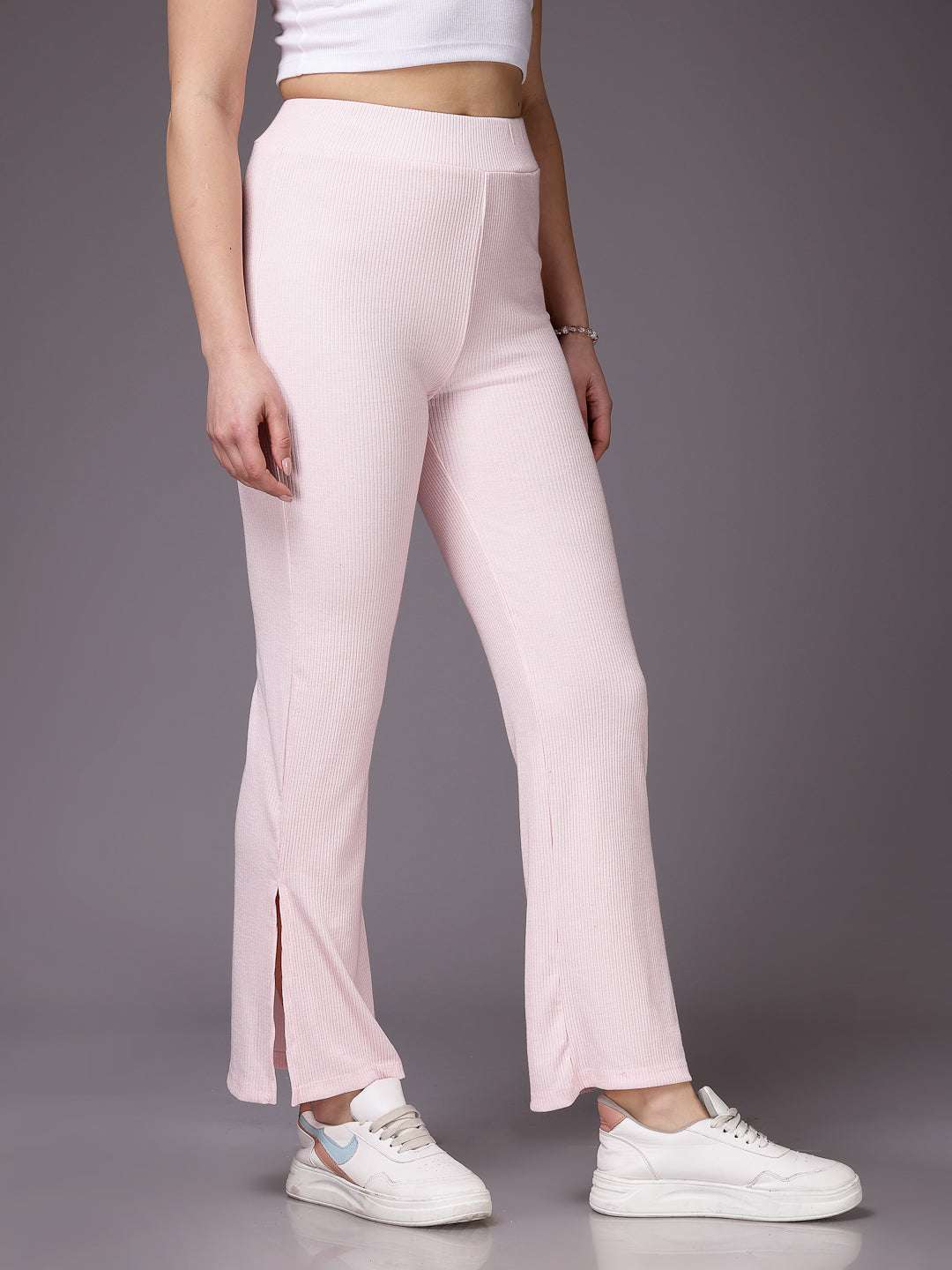 Shop Women Solid Trouser Online.