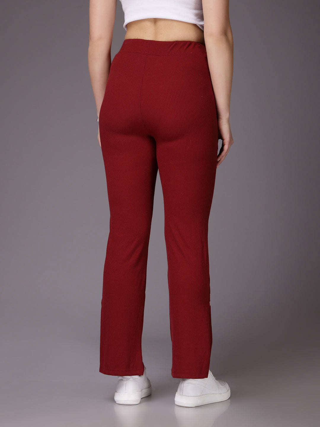 Shop Women Solid Trouser Online.