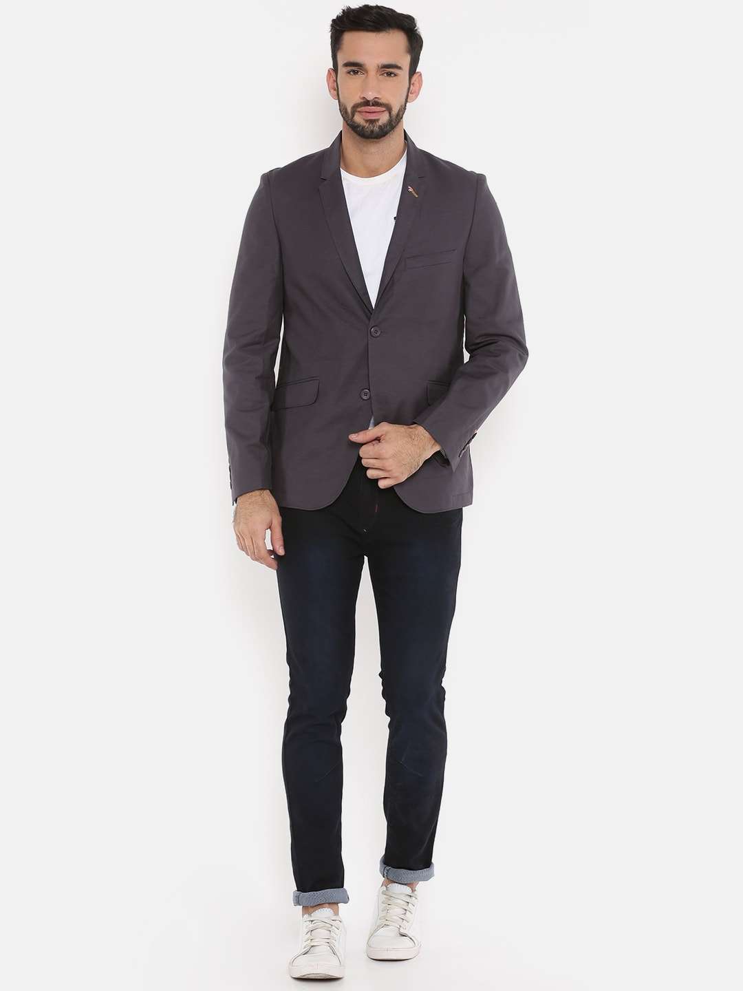 Shop Men Solid Blazers Online.