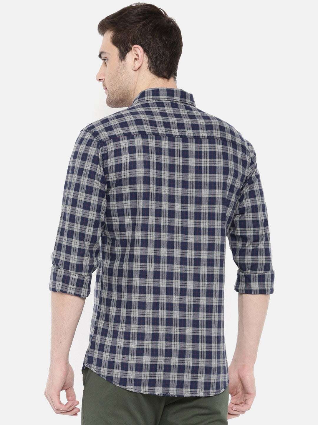 Shop Men Checkered Shirt Online.