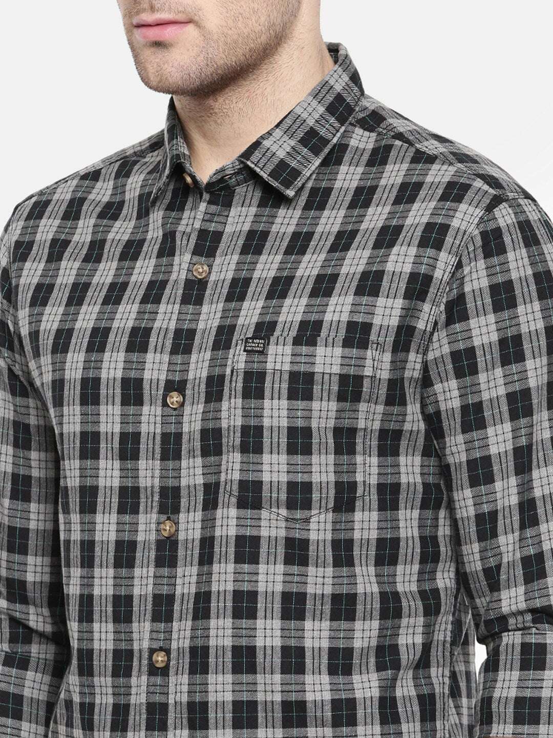 Shop Men Checkered Shirt Online.