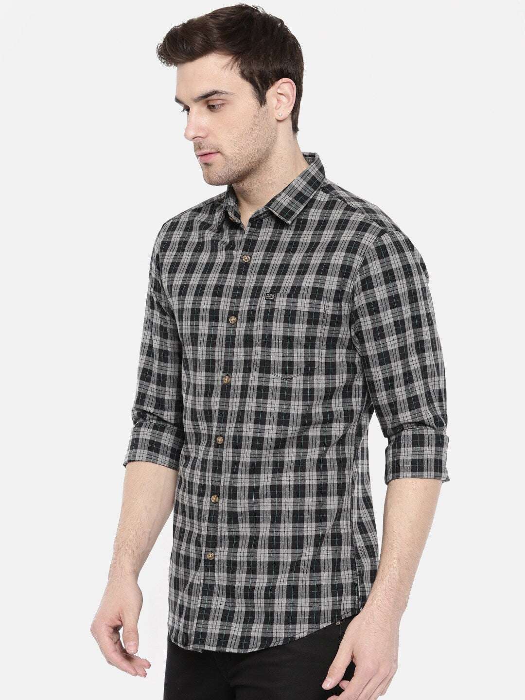 Shop Men Checkered Shirt Online.