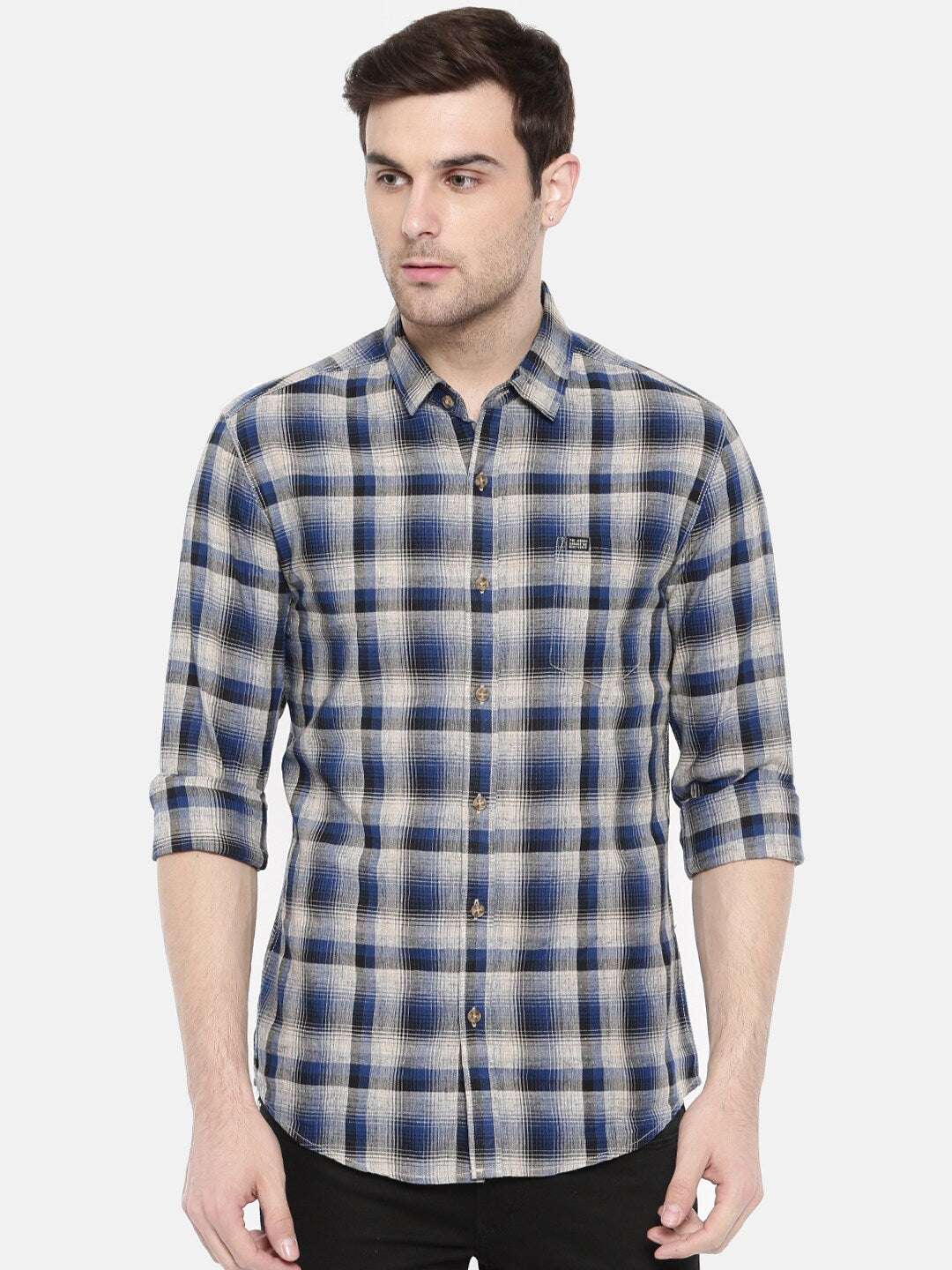 Shop Men Checkered Shirt Online.