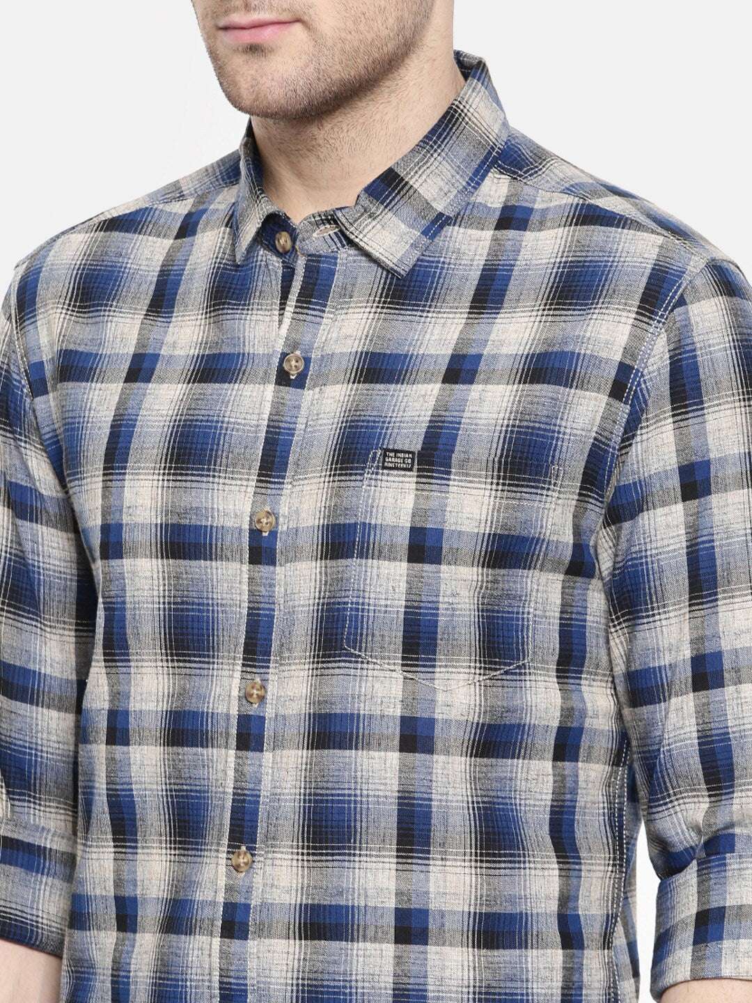 Shop Men Checkered Shirt Online.