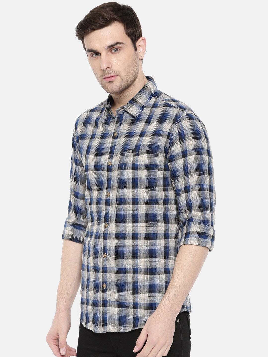 Shop Men Checkered Shirt Online.