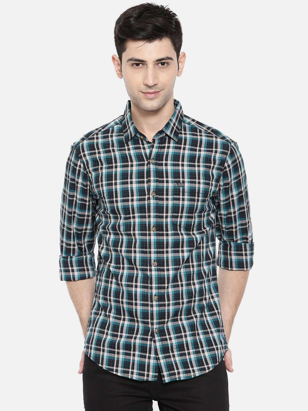 Shop Men Checkered Shirt Online.