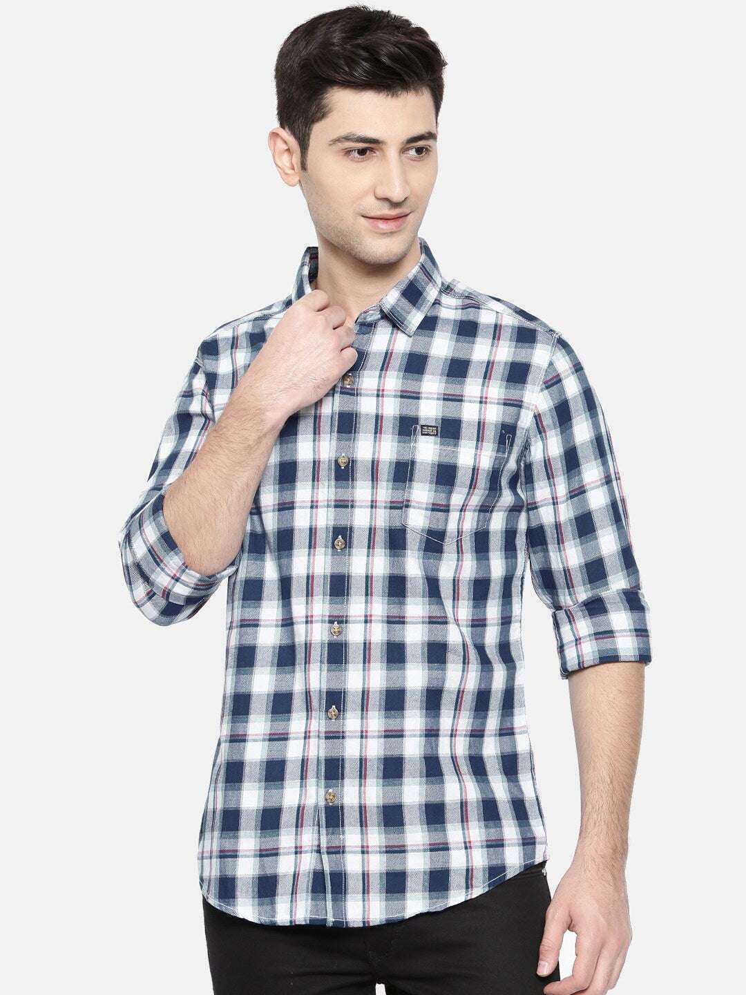 Shop Men Checkered Shirt Online.