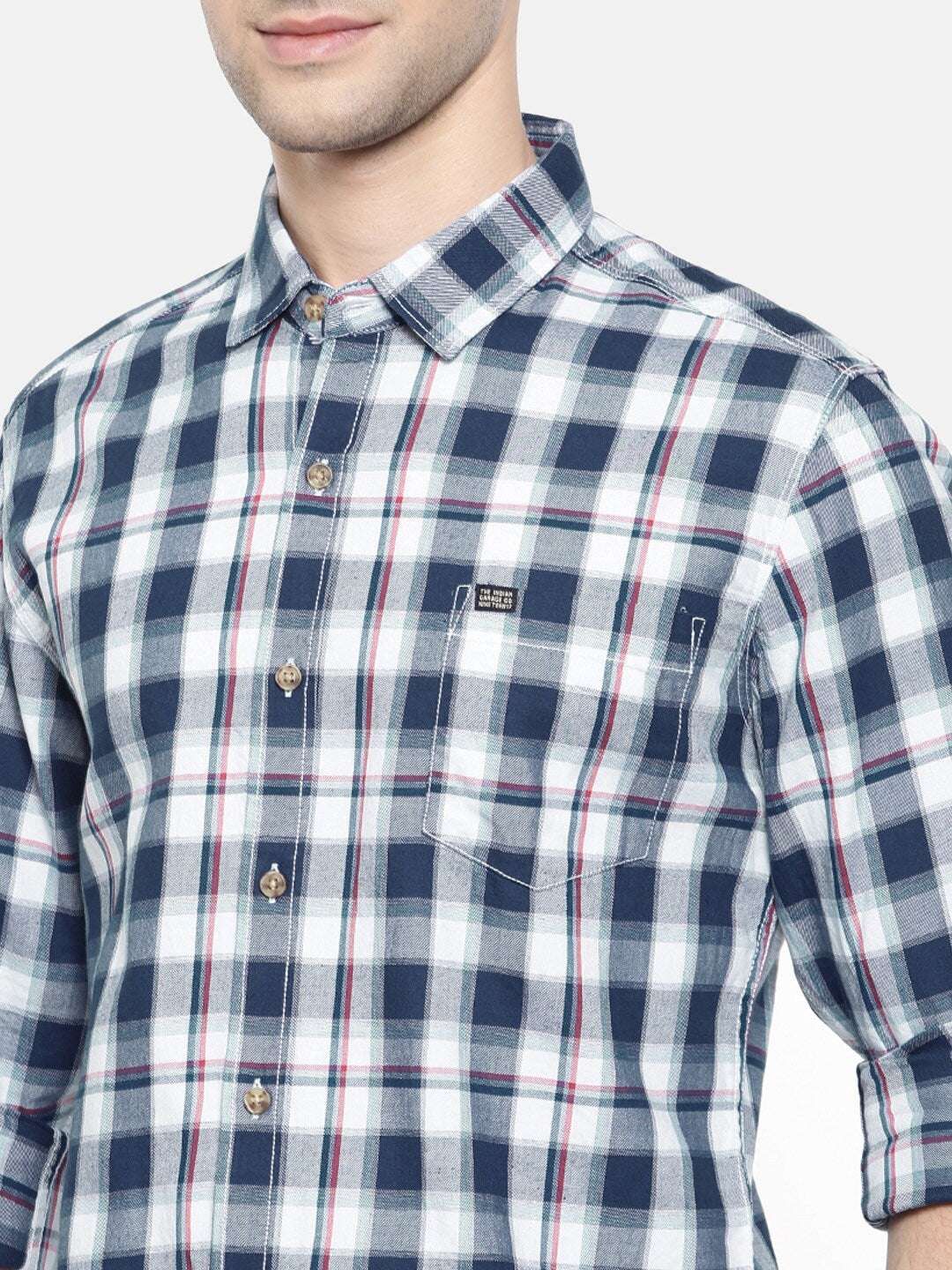 Shop Men Checkered Shirt Online.