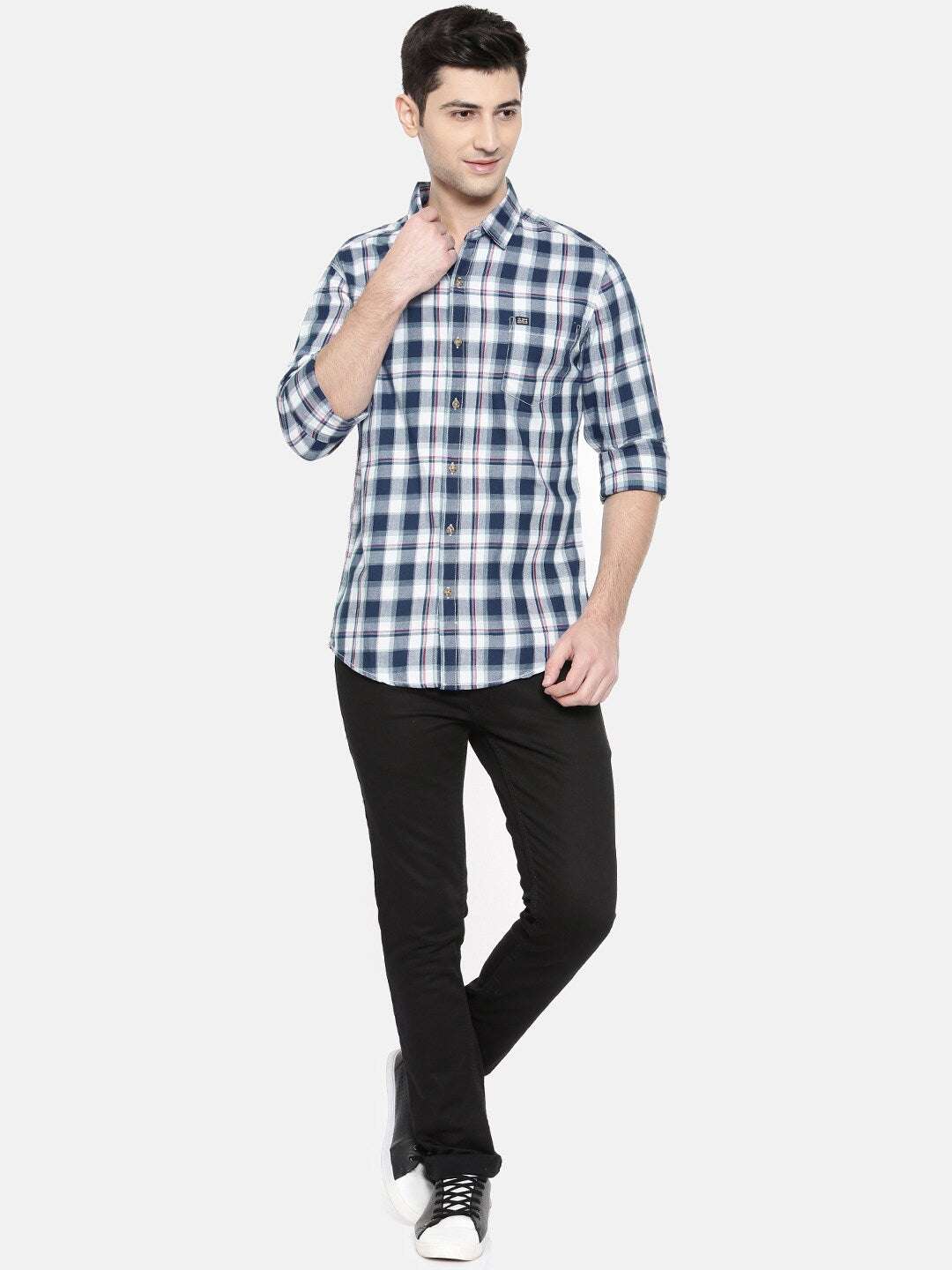 Shop Men Checkered Shirt Online.