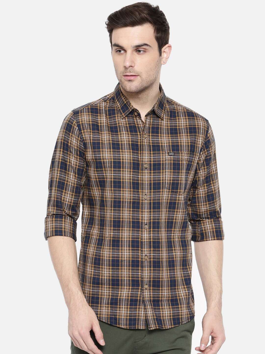 Shop Men Checkered Shirt Online.