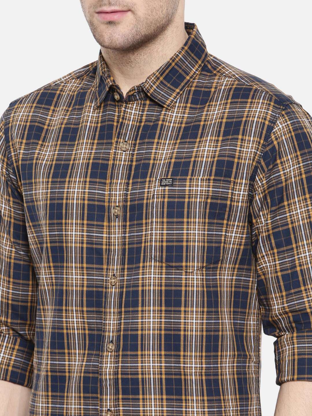 Shop Men Checkered Shirt Online.