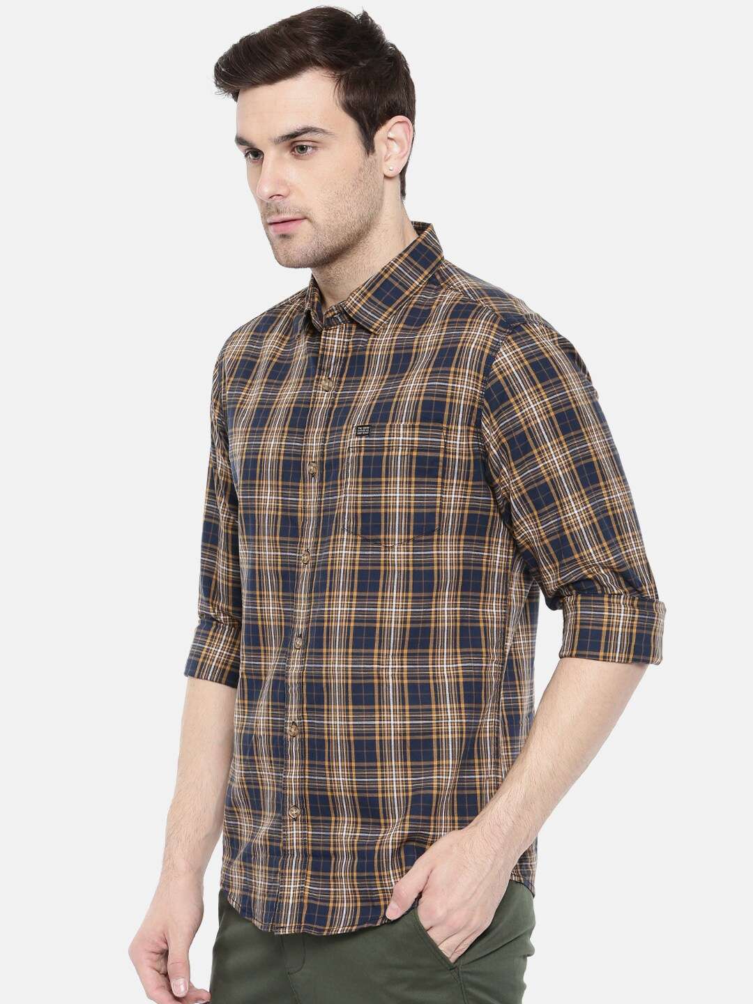 Shop Men Checkered Shirt Online.