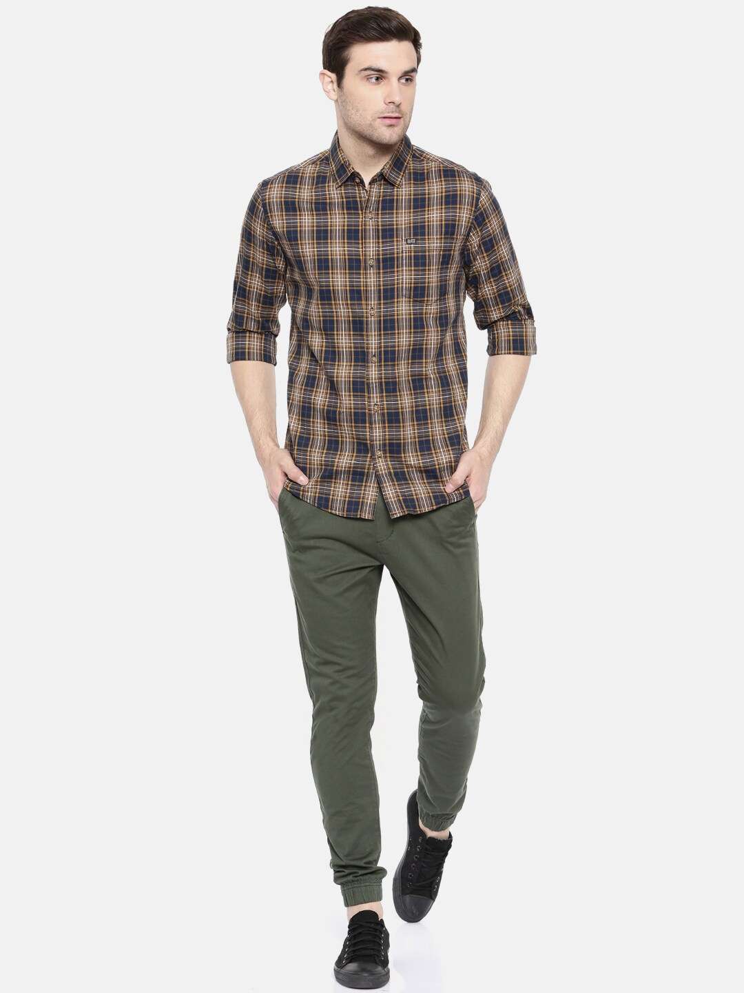 Shop Men Checkered Shirt Online.