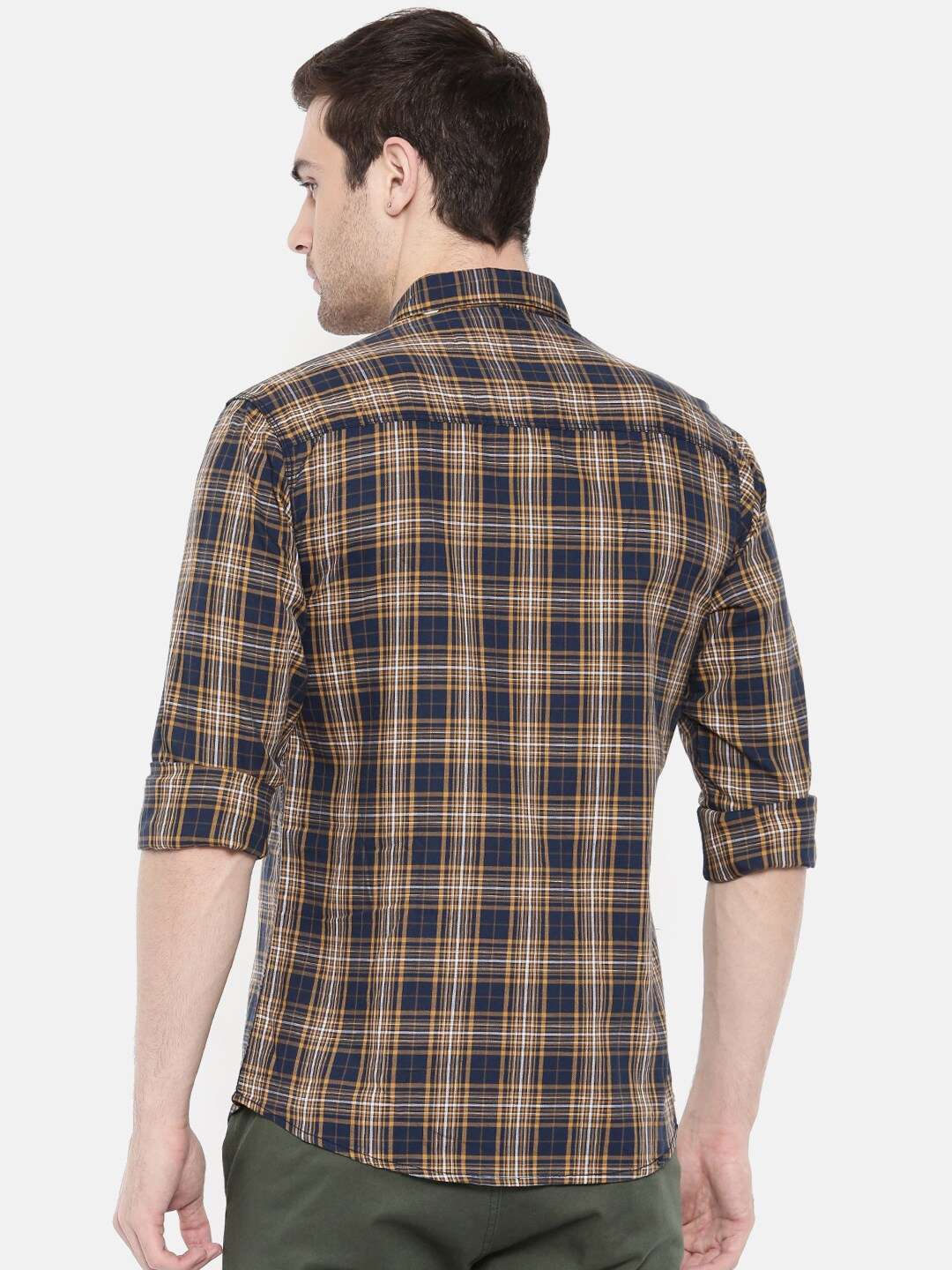 Shop Men Checkered Shirt Online.