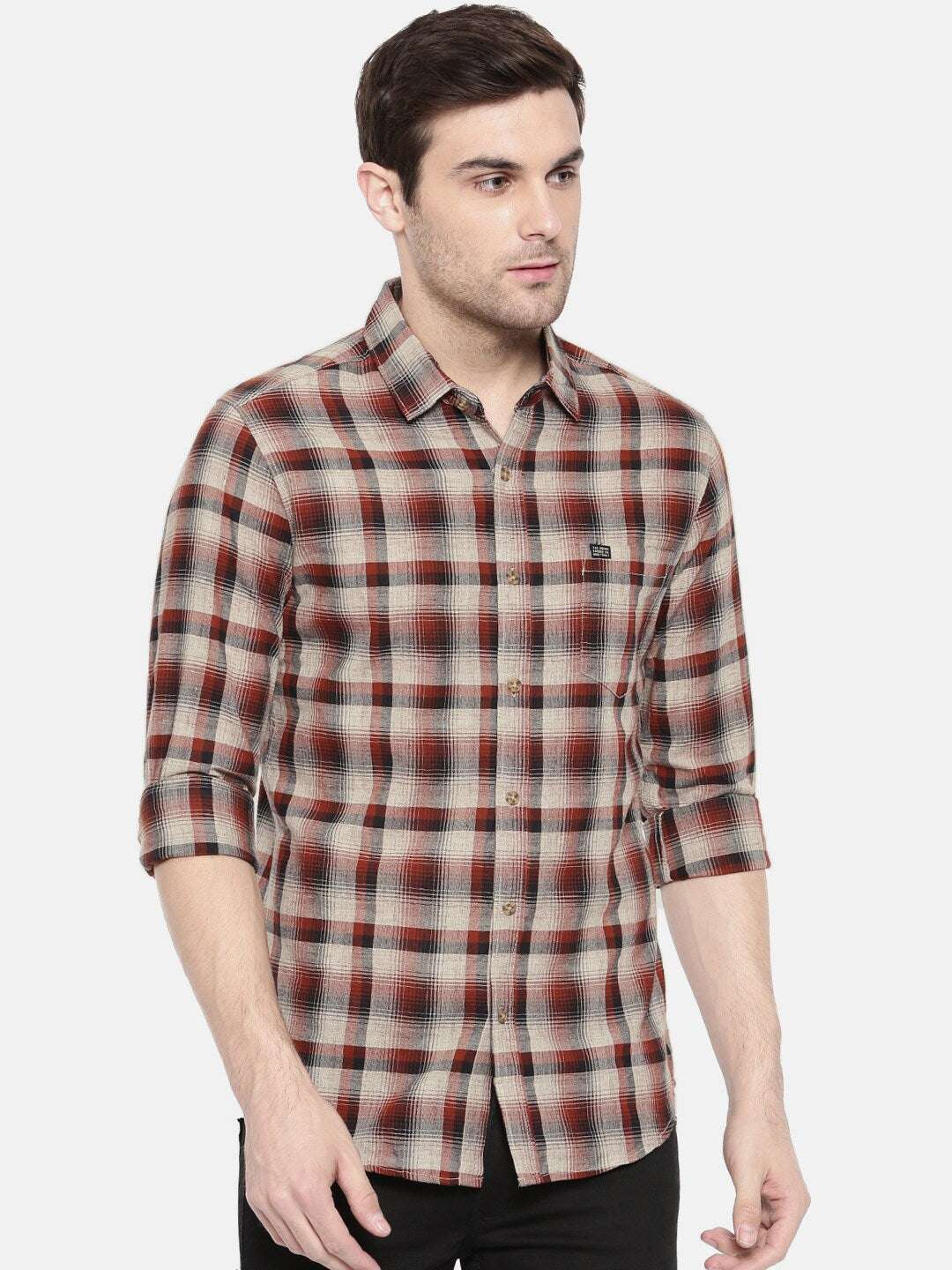 Shop Men Checkered Shirt Online.