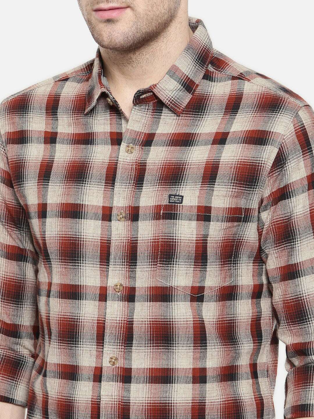 Shop Men Checkered Shirt Online.