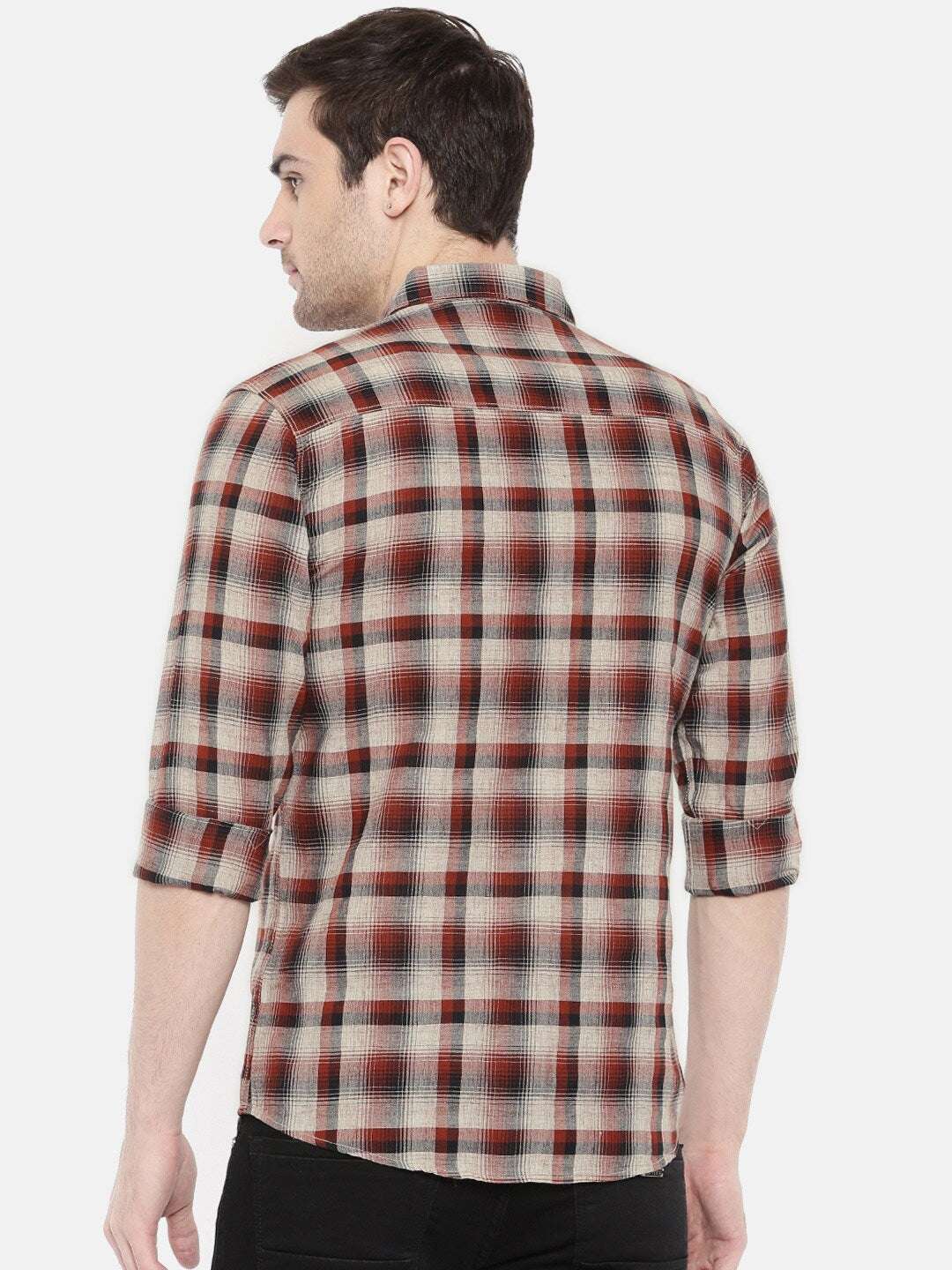 Shop Men Checkered Shirt Online.