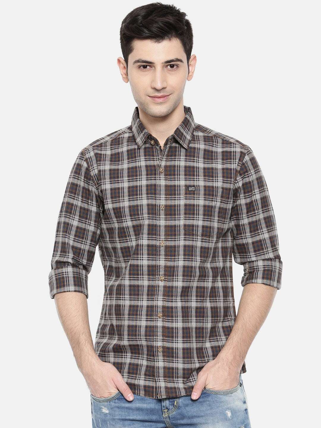 Shop Men Checkered Shirt Online.