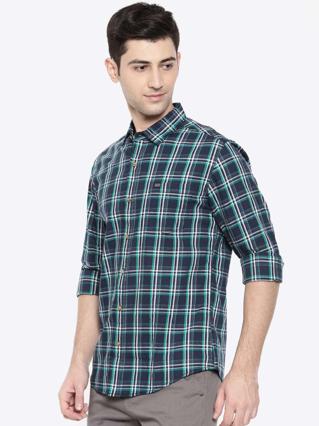 Shop Men Checkered Shirt Online.