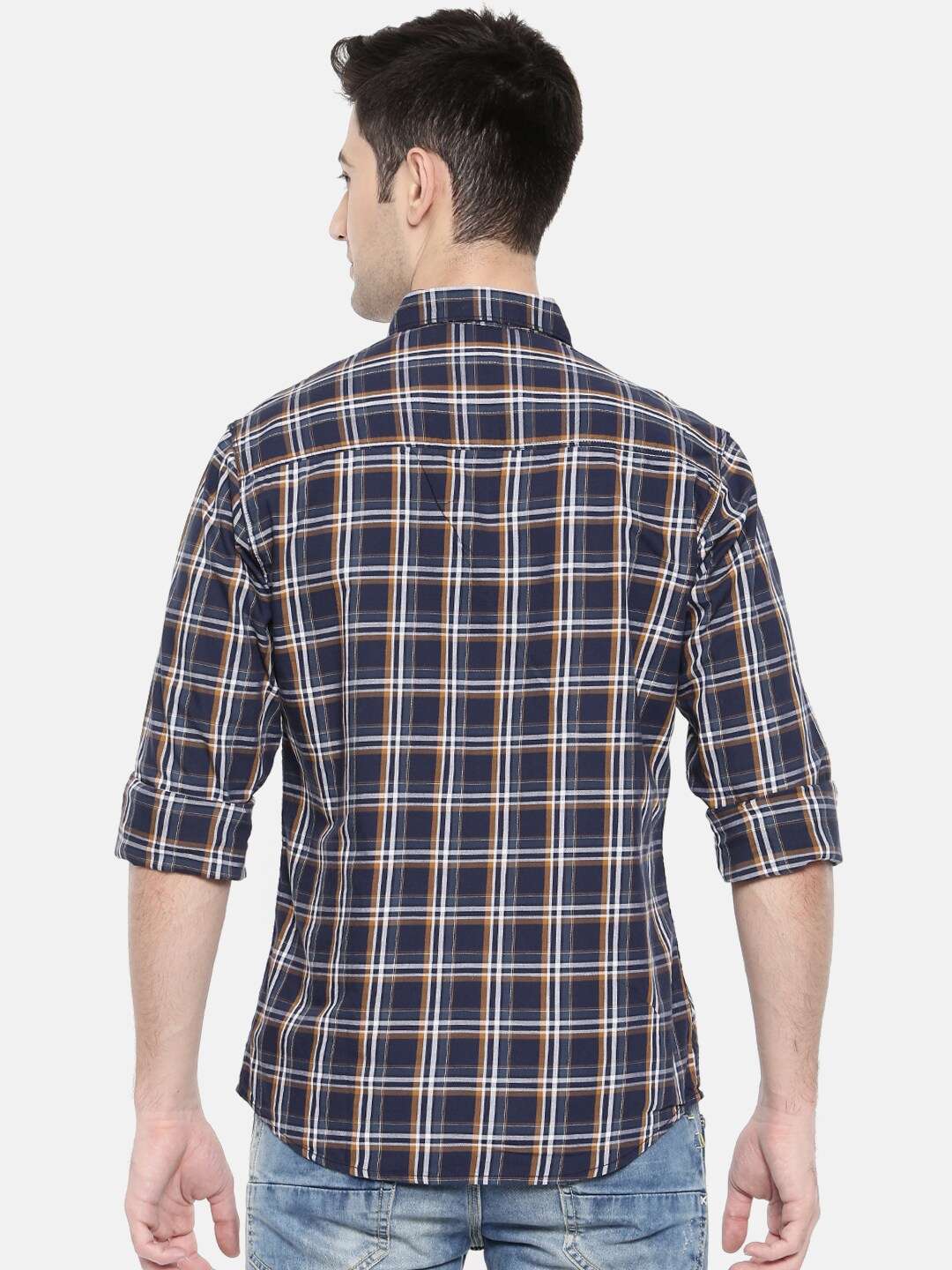 Shop Men Checkered Shirt Online.