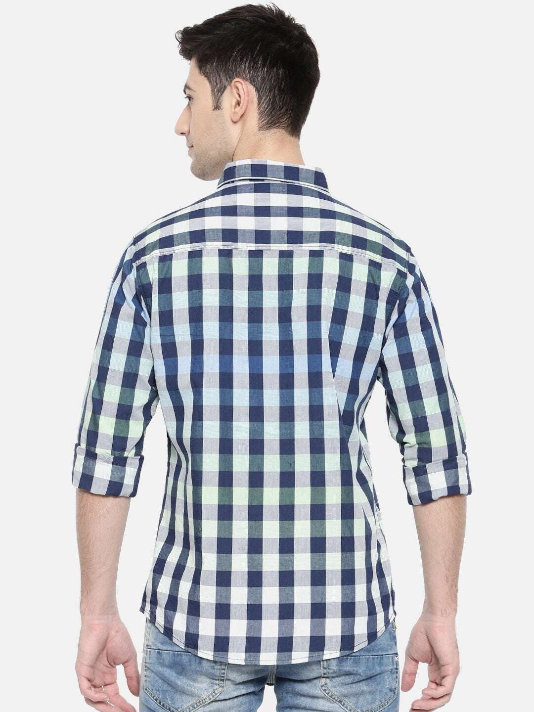 Shop Men Checkered Shirt Online.