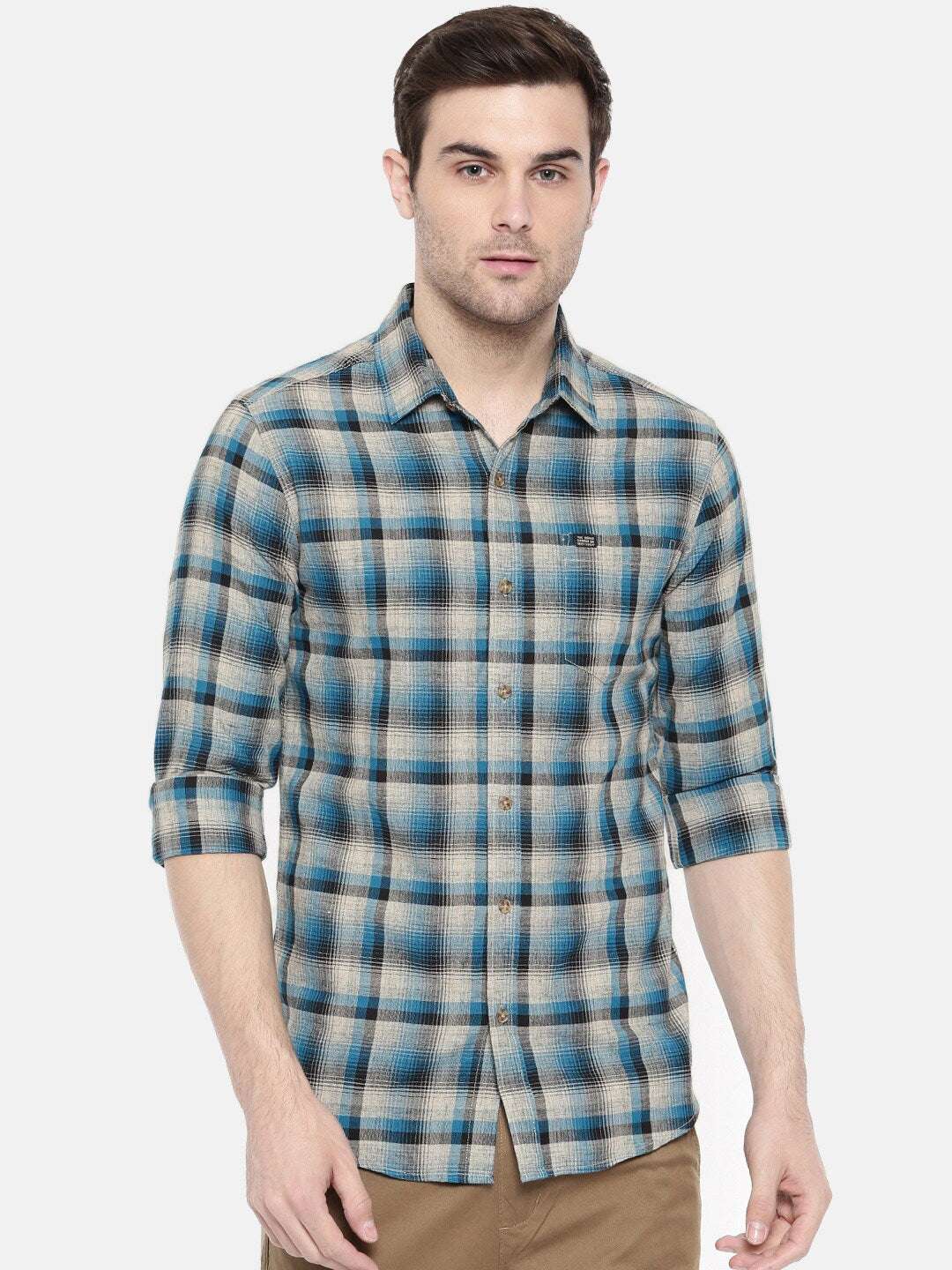 Shop Men Checkered Shirt Online.