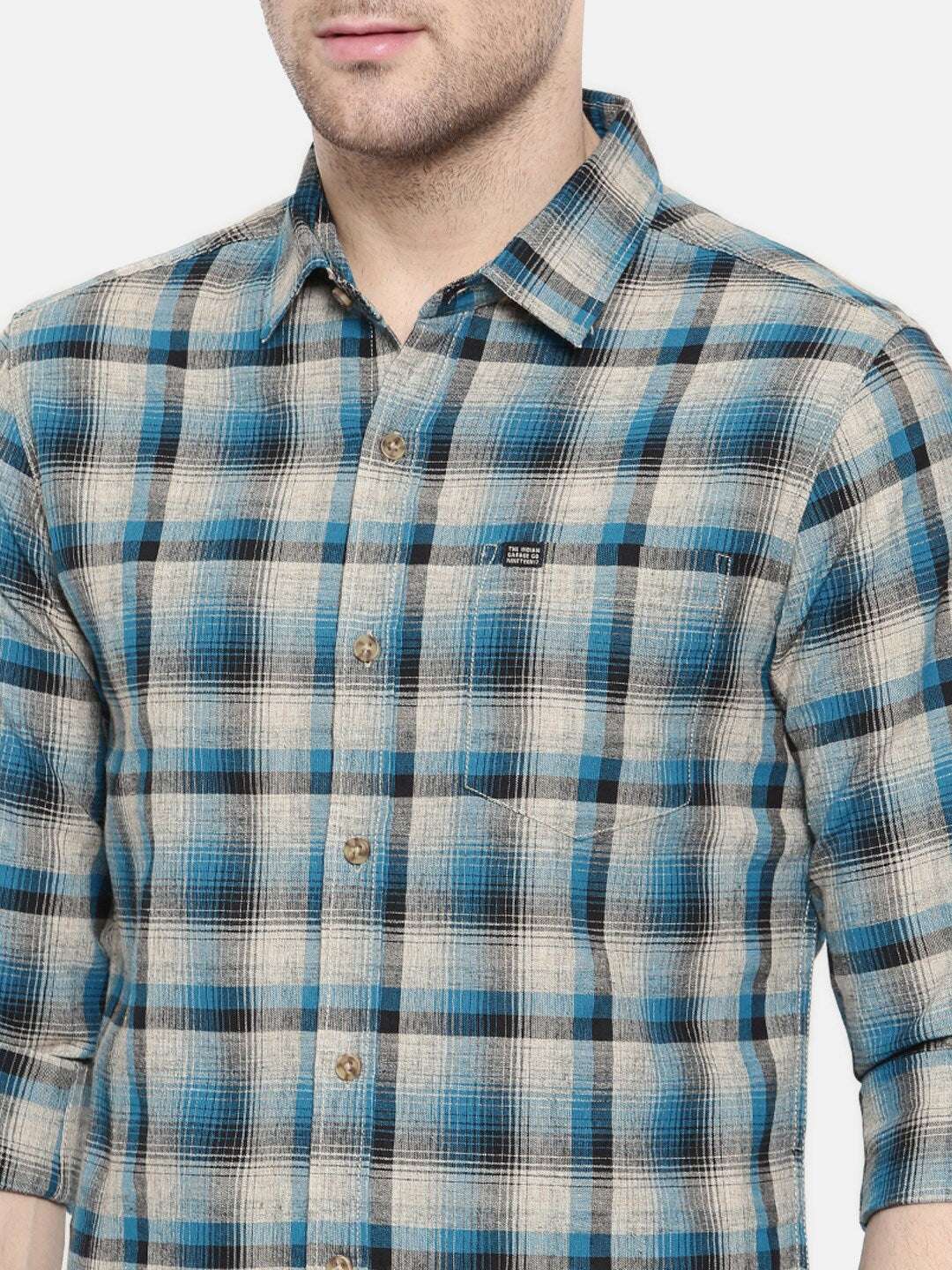 Shop Men Checkered Shirt Online.