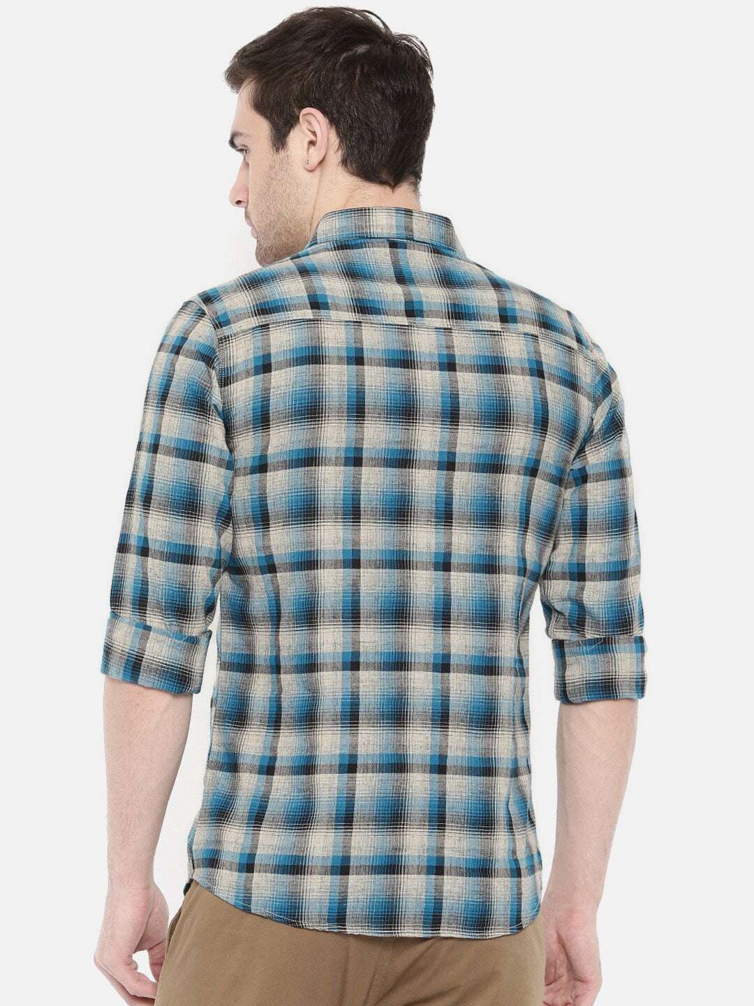 Shop Men Checkered Shirt Online.