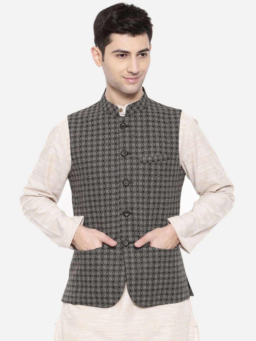 Shop Men Nehru Waistcoat Online.