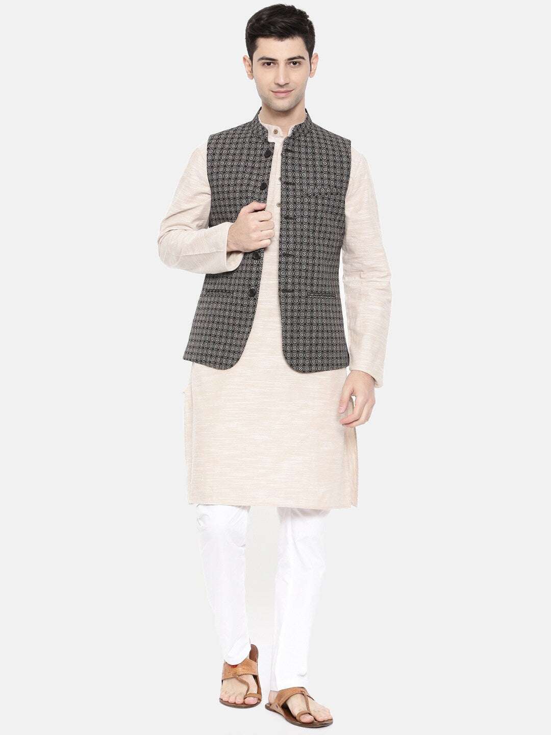 Shop Men Nehru Waistcoat Online.