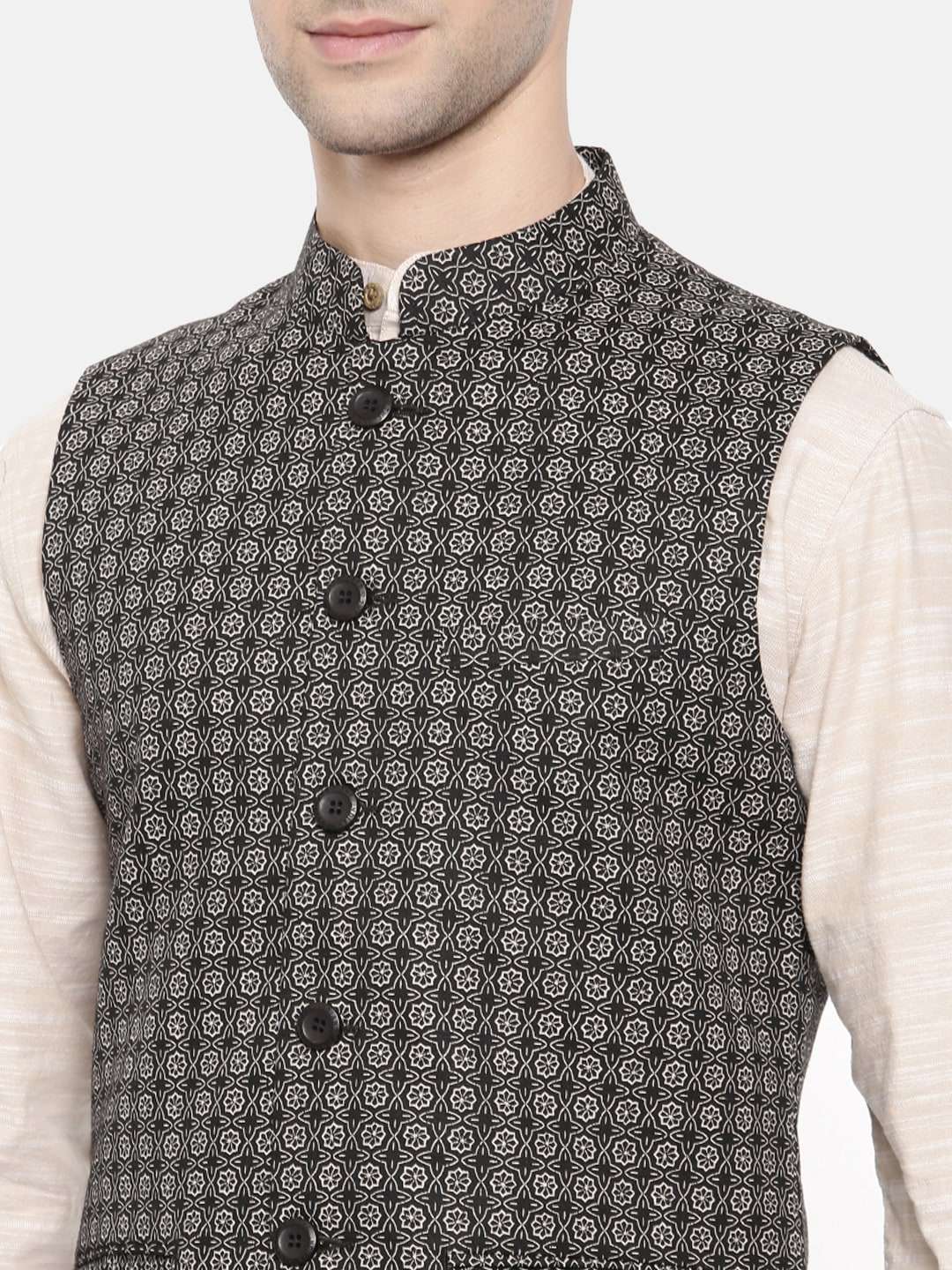 Shop Men Nehru Waistcoat Online.