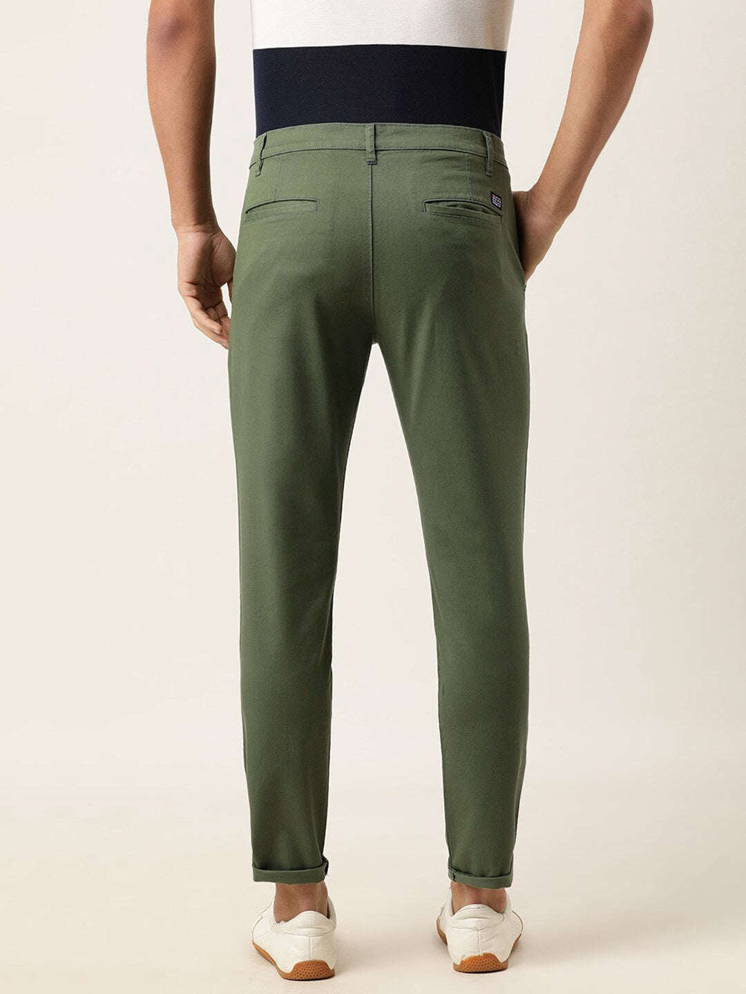 Shop Men Solid Chino Online.