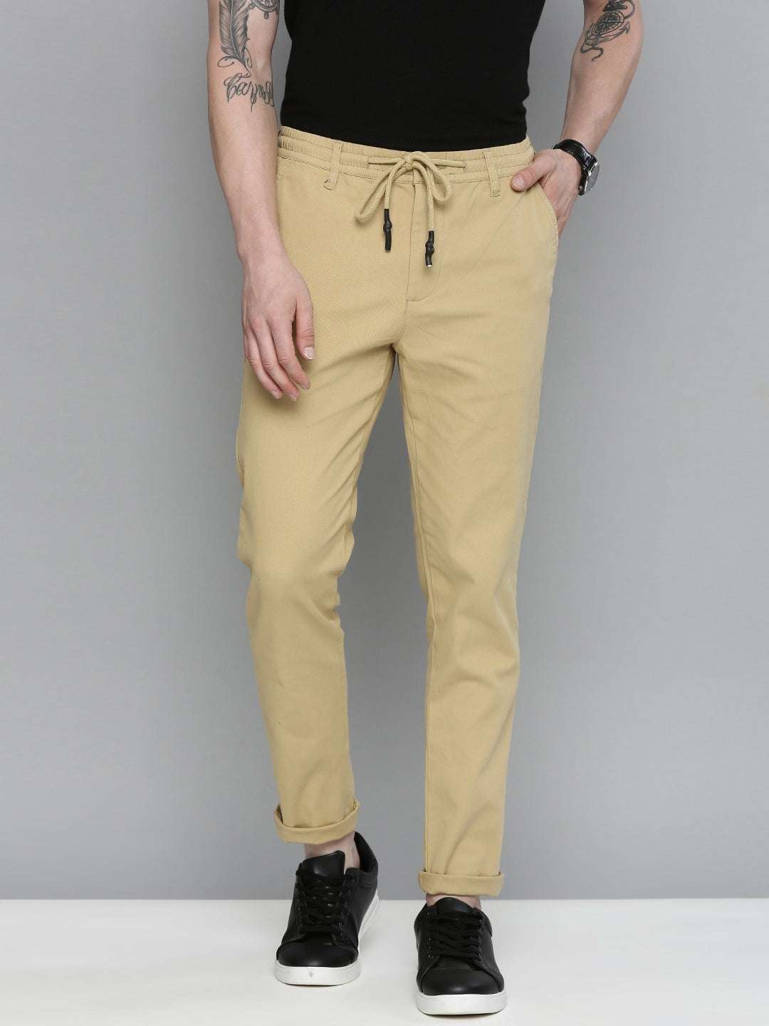 Shop Men Solid Chino Online.