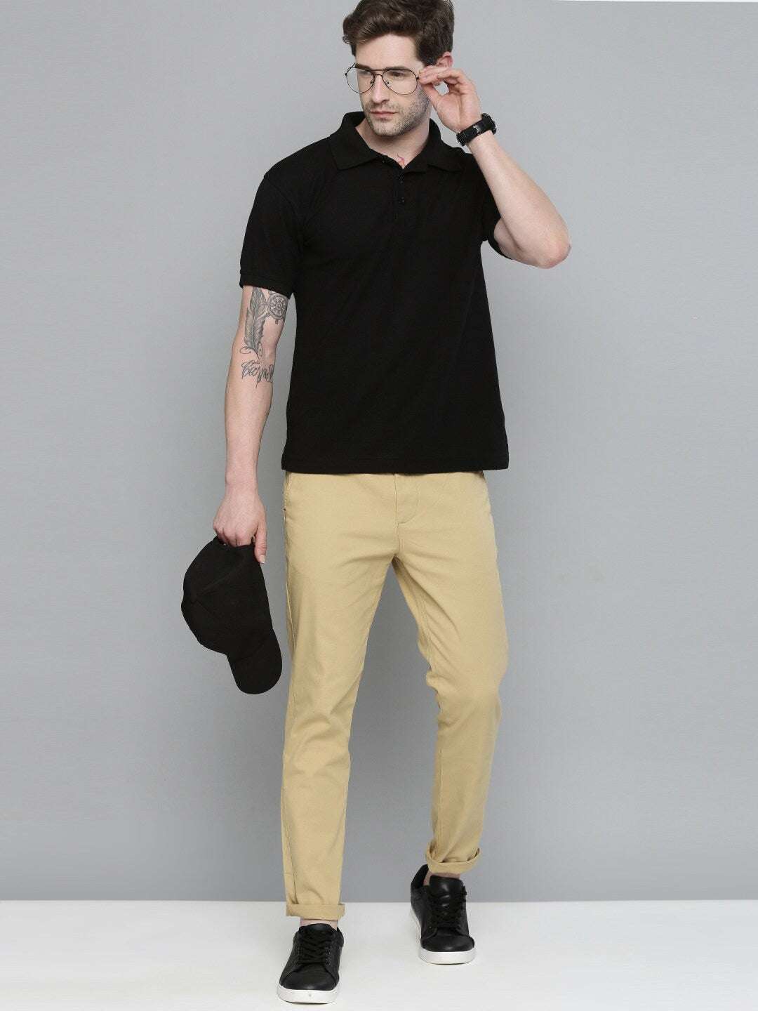 Shop Men Solid Chino Online.