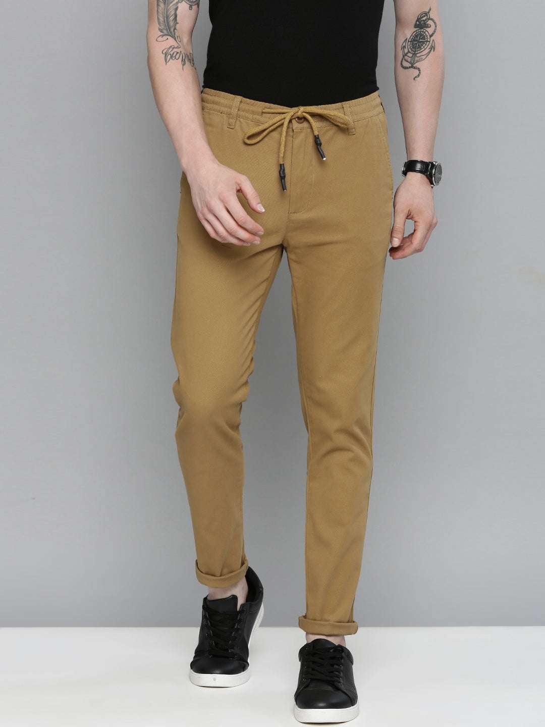 Shop Men Solid Chino Online.