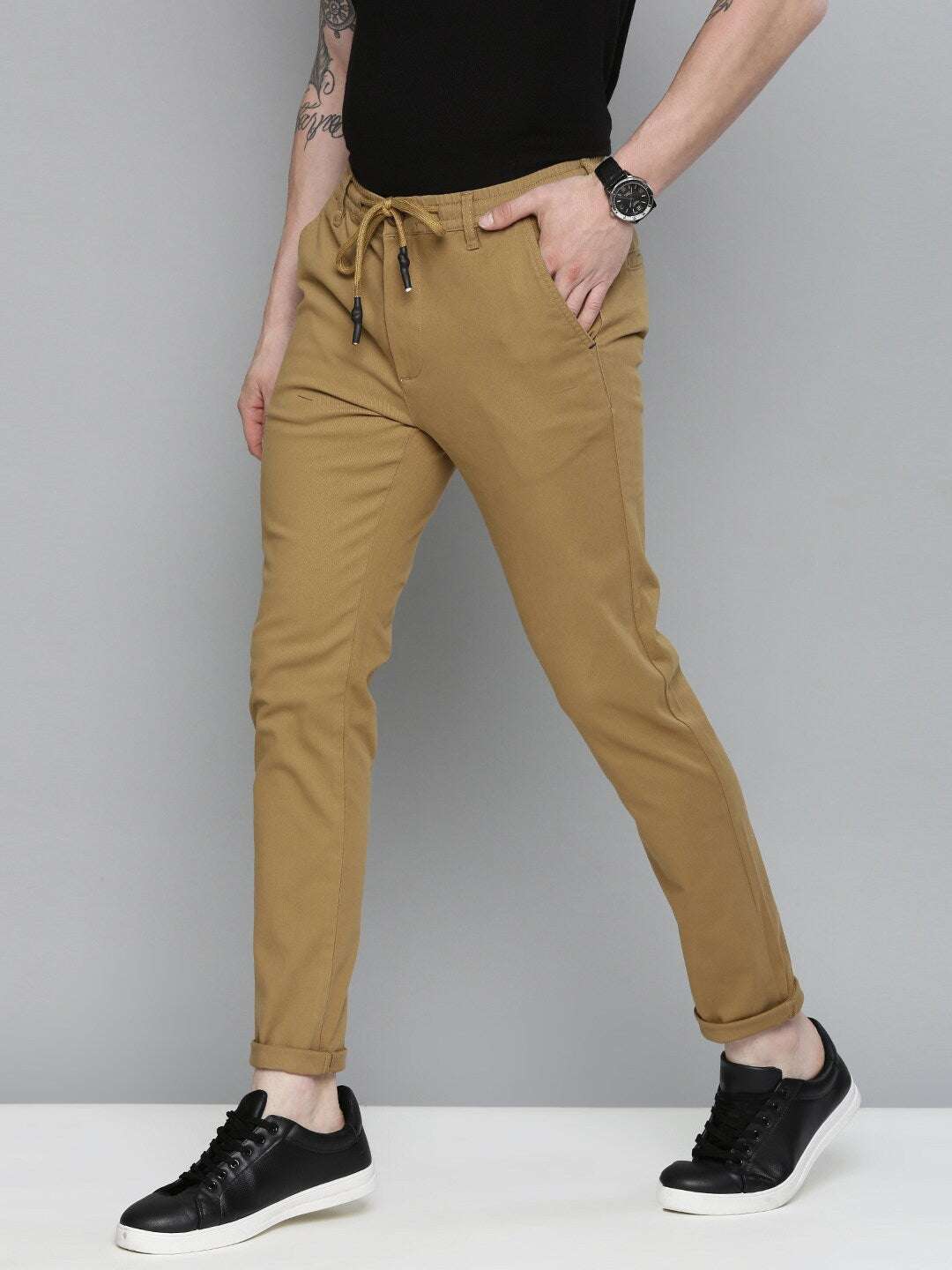 Shop Men Solid Chino Online.