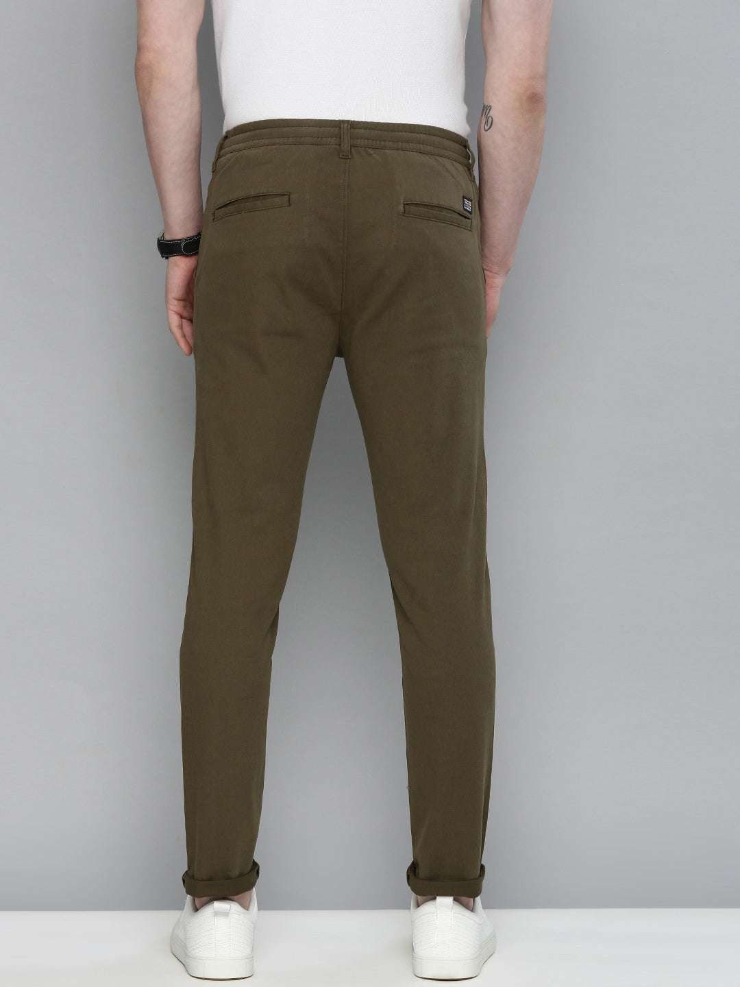 Shop Men Solid Chino Online.