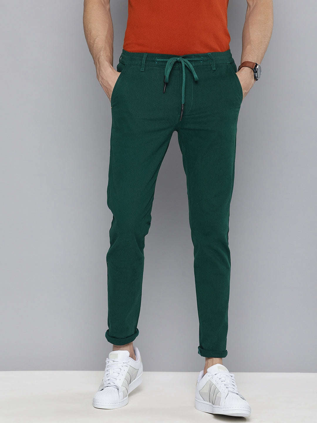 Shop Men Solid Chino Online.