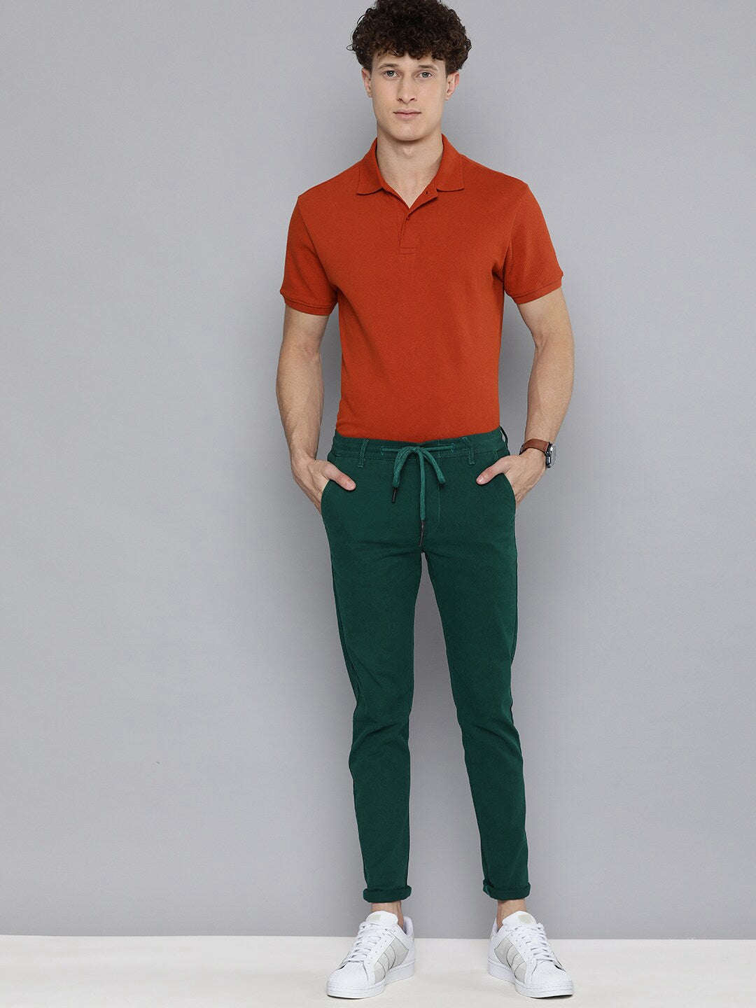 Shop Men Solid Chino Online.