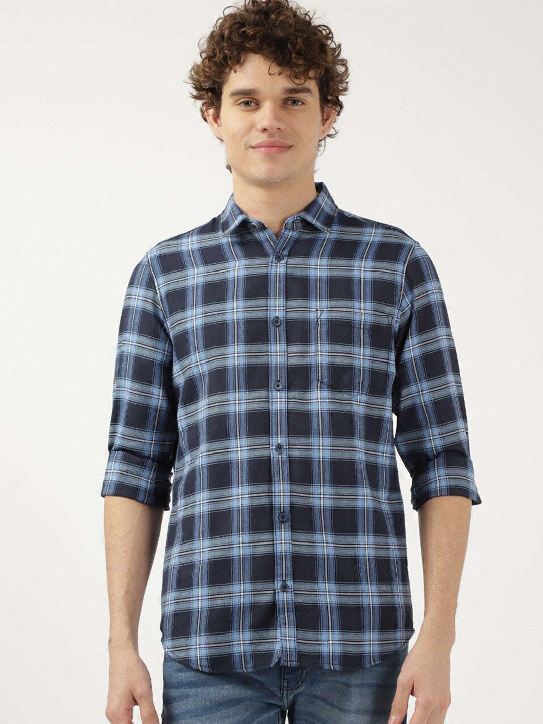 Shop Men Check Shirt Online.