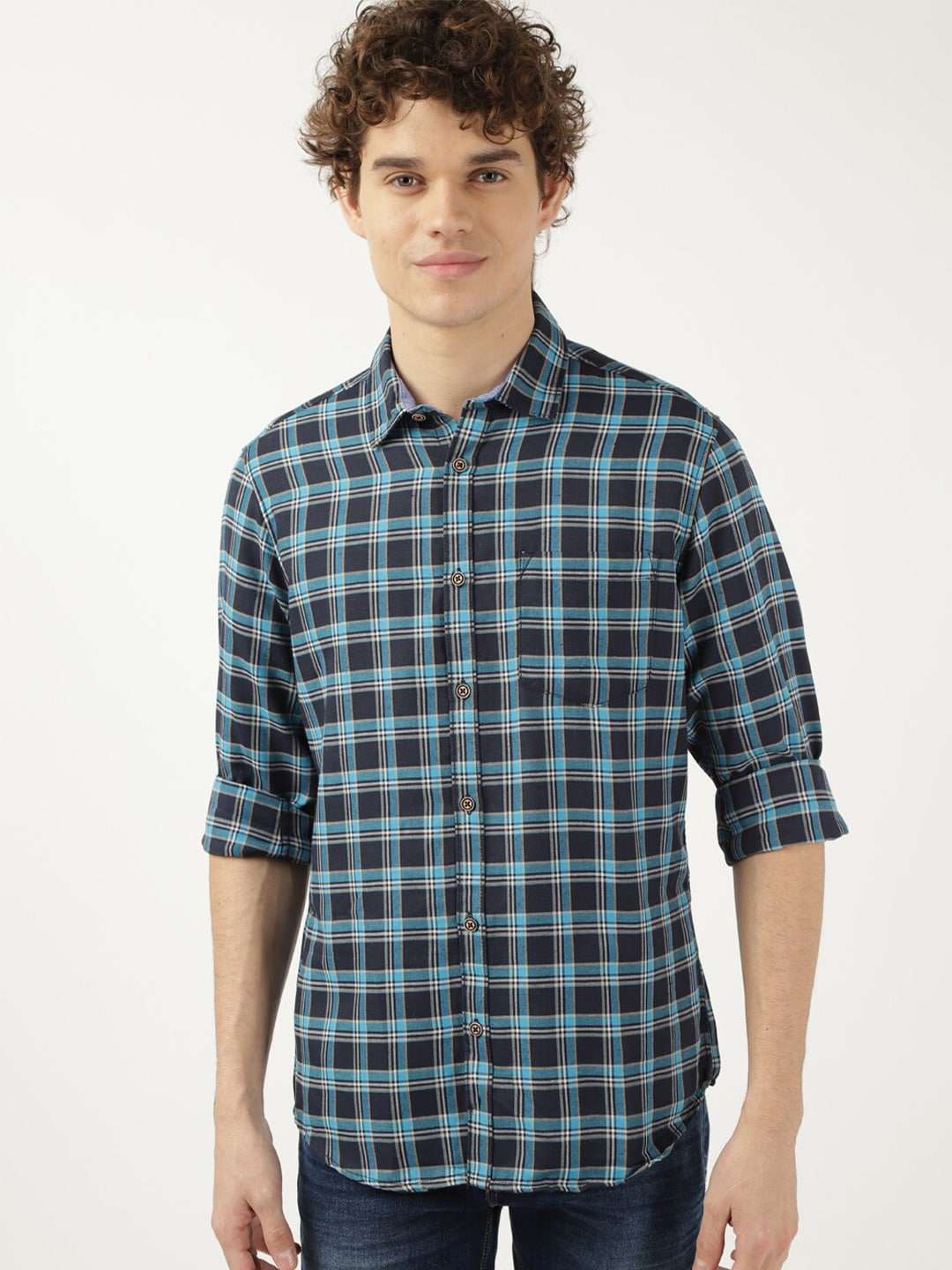 Shop Men Check Shirt Online.