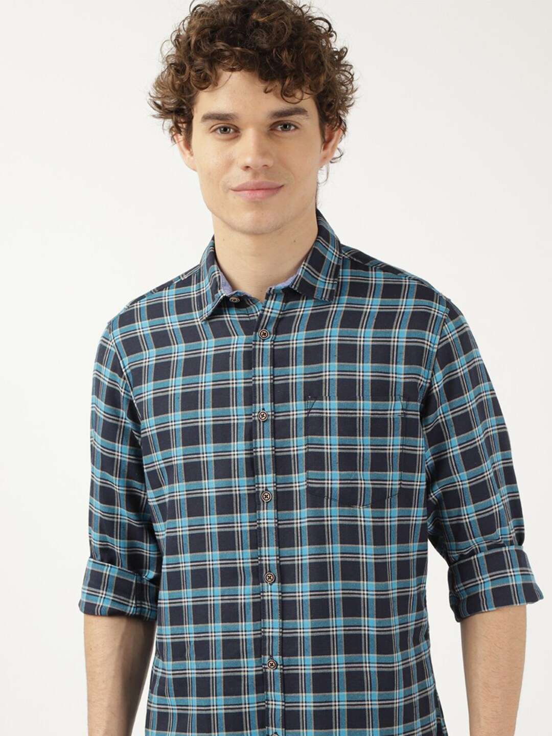 Shop Men Check Shirt Online.