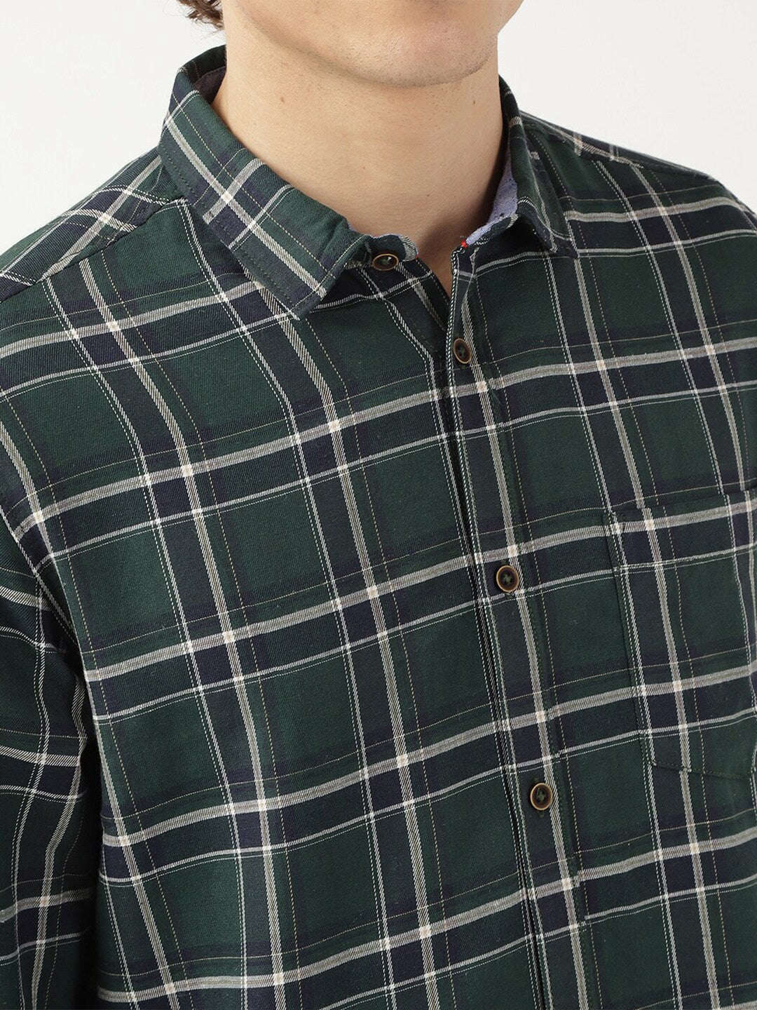 Shop Men Check Shirt Online.