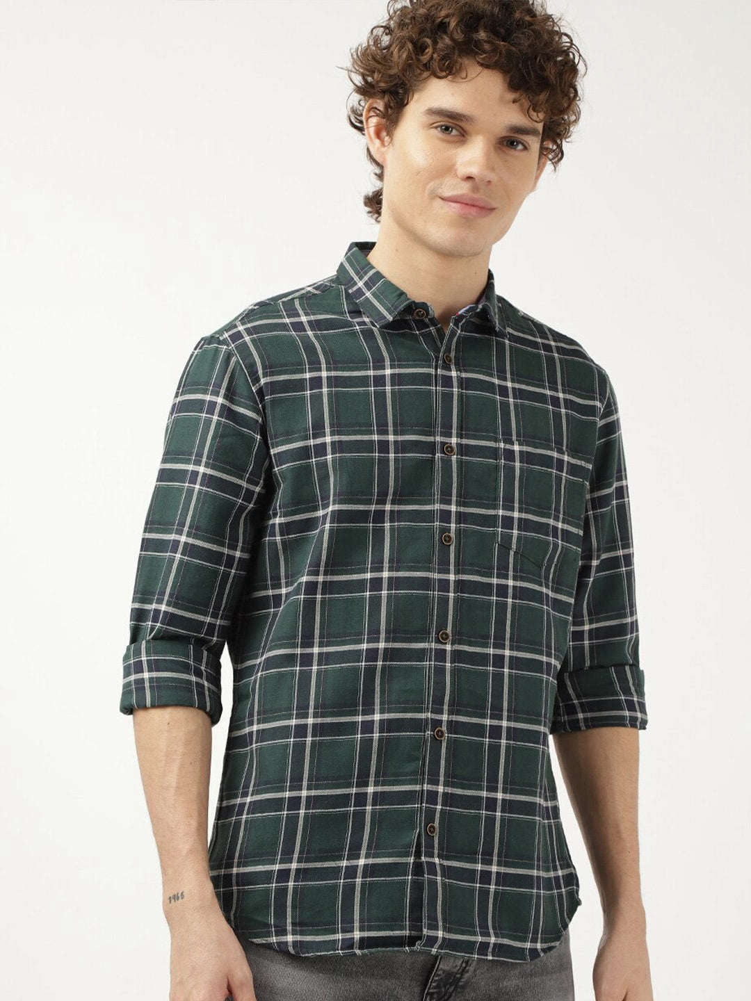 Shop Men Check Shirt Online.