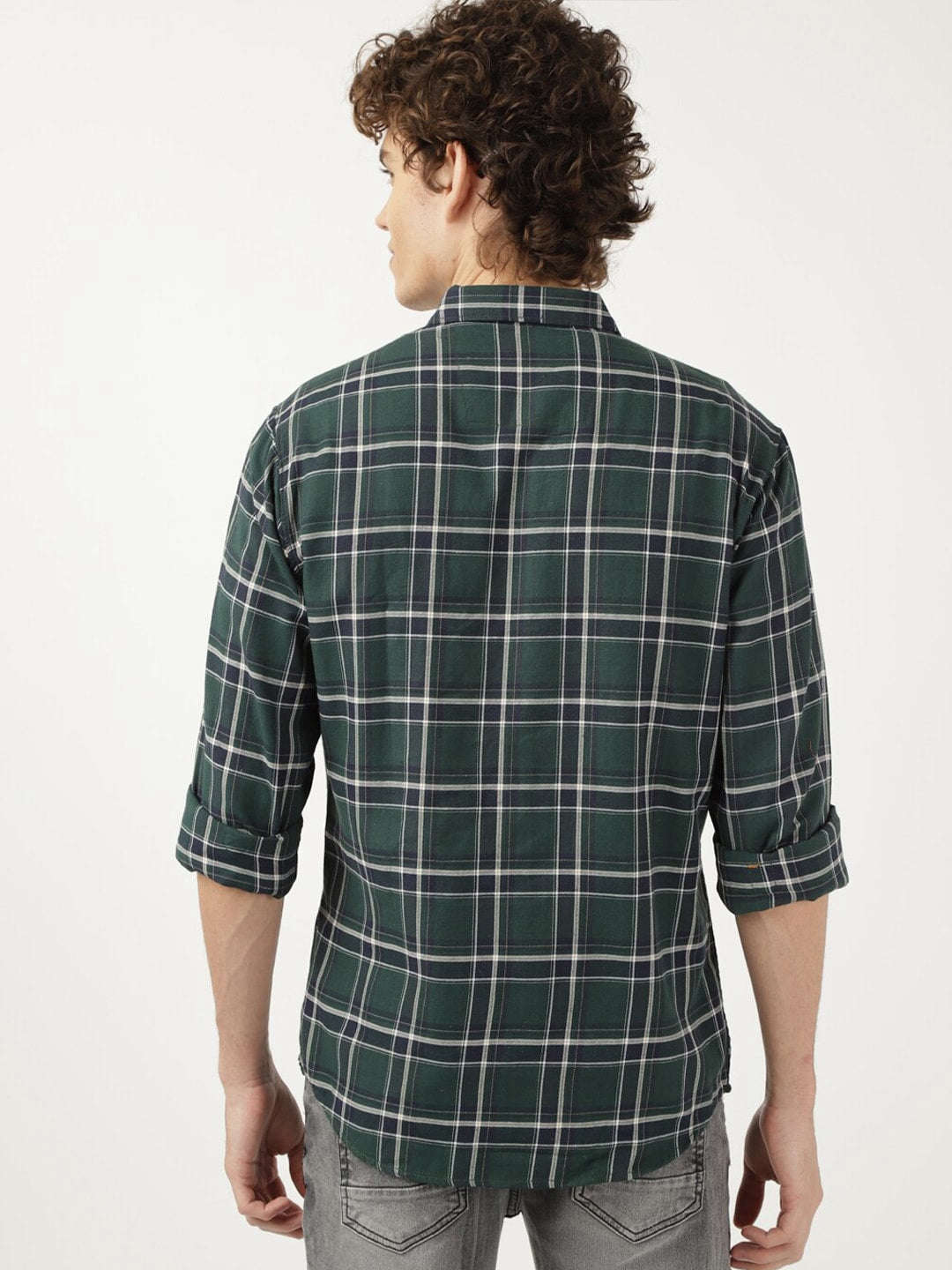 Shop Men Check Shirt Online.