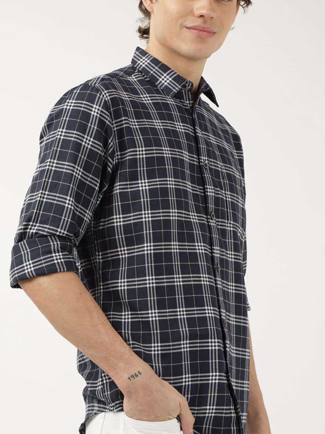 Shop Men Check Shirt Online.